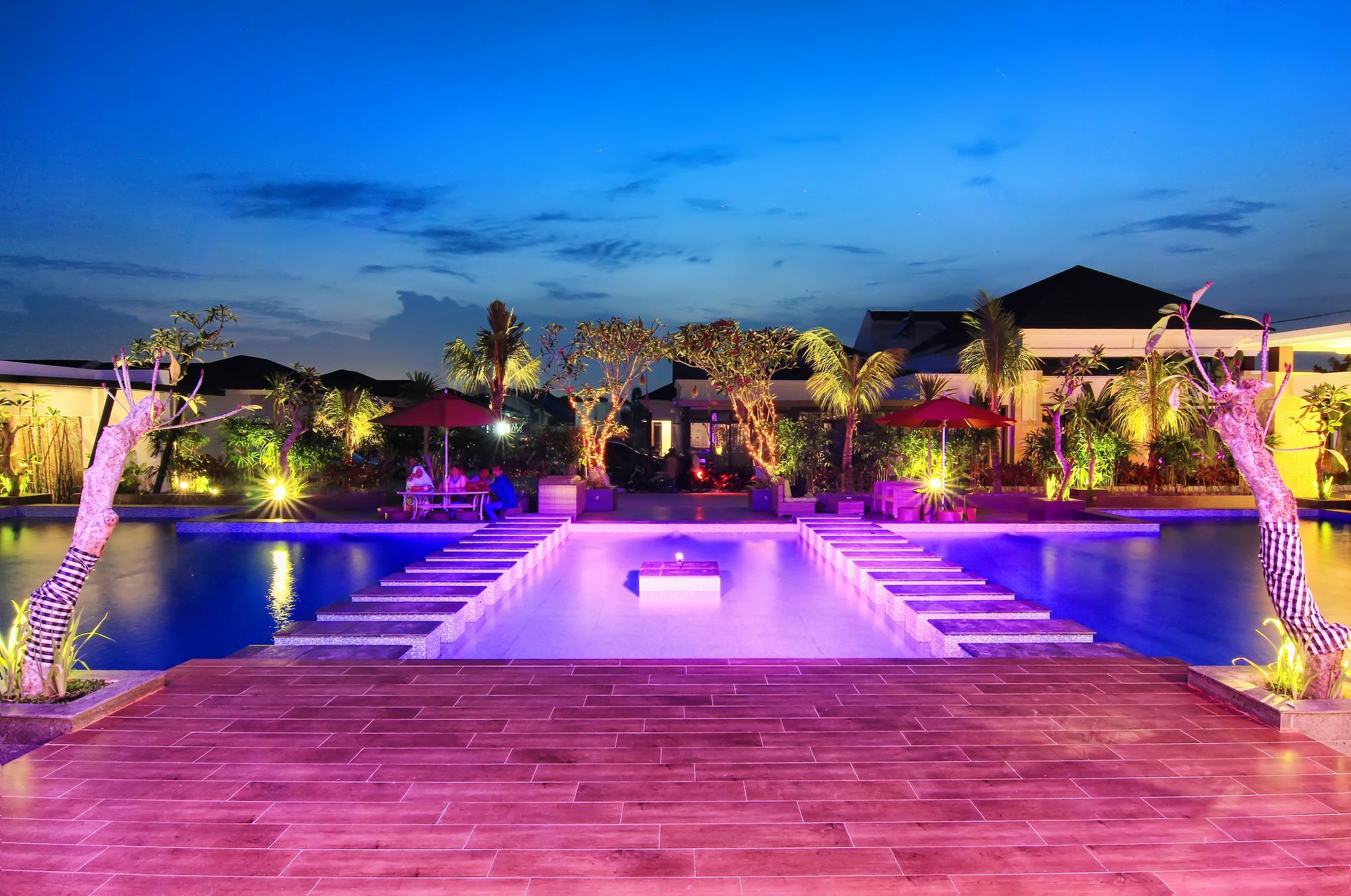 The Baliview Luxury Villas & Resto Pekanbaru Eksteriør billede